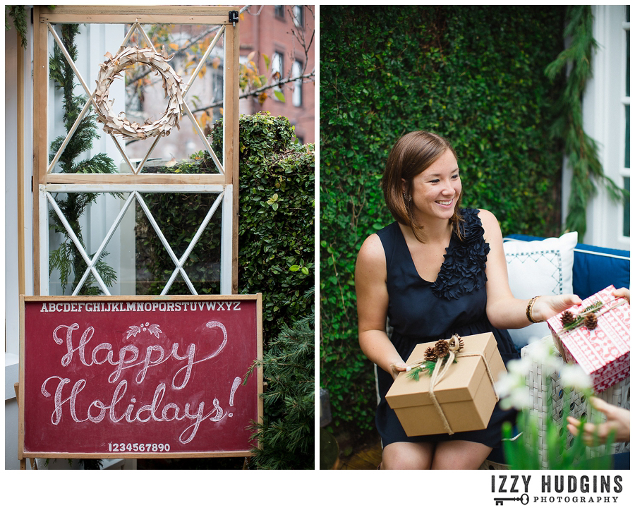 casual outdoor holiday party inspiration - Rethink Design Studio - Izzy